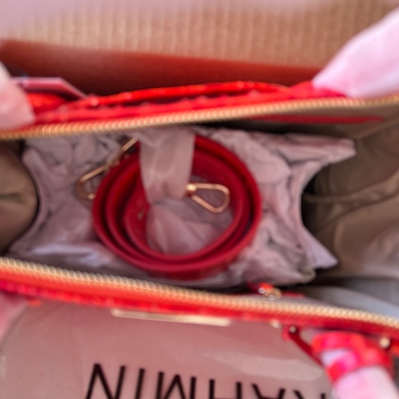 Brahmin Caroline Melbourne Genuine Leather Orange - Never Used - Picture 5 of 14